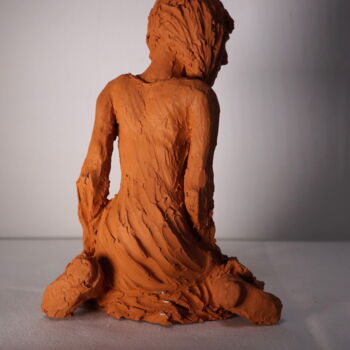 Sculpture intitulée "Solveig" par Tatiana Alexandrova, Œuvre d'art originale, Argile