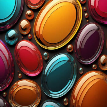 Digital Arts titled "Candy Artwork" by Tatiana Malinovscaia, Original Artwork, AI generated image