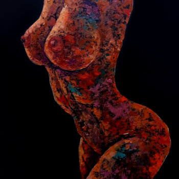 Nude Woman Painting Erotic Nudity Painting Sexy Girl Art