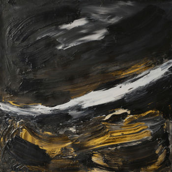 Pintura intitulada "Thunders and floods…" por Tatiana Soteropoulos, Obras de arte originais, Acrílico