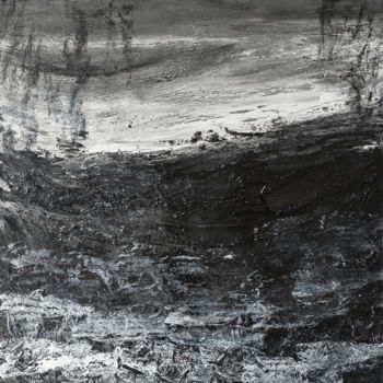 Картина под названием "Gray earth, gray mi…" - Tatiana Soteropoulos, Подлинное произведение искусства, Акрил