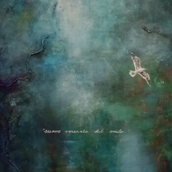 Pittura intitolato "Serenate of flight" da Tatiana Tarasova, Opera d'arte originale, Acrilico