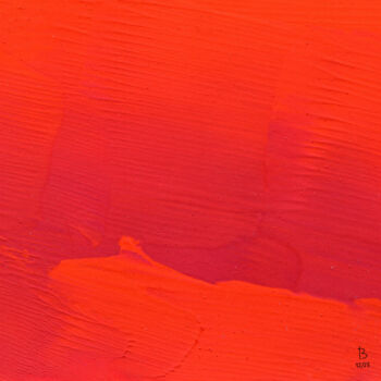Картина под названием "red experience #1" - Tatiana Vyshlova, Подлинное произведение искусства, Акрил