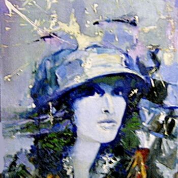 Картина под названием "Ася Немченок" - Tatiana Zakharova, Подлинное произведение искусства, Масло
