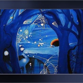 Картина под названием "from life of Trees…" - Tatiana Kolganova, Подлинное произведение искусства, Масло