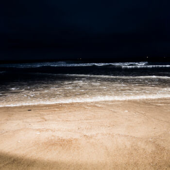 Photography titled "Night Sea" by Tatjana Siadova, Original Artwork, Digital Photography