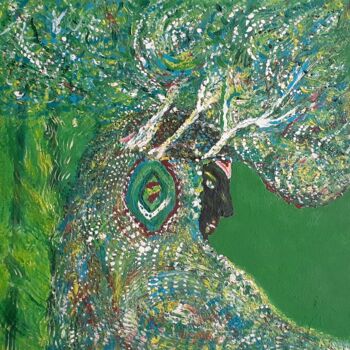 Картина под названием ""Эльфийский Король "" - Татьяна Гордеева, Подлинное произведение искусства, Акрил