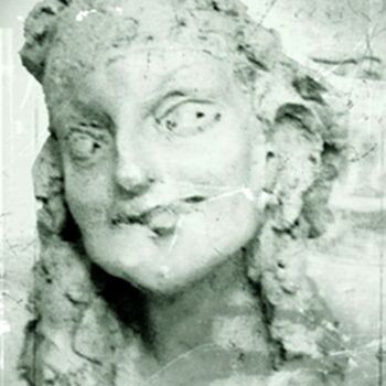 Sculpture titled "Монетка" by Tatyana Zakharova, Original Artwork, Clay