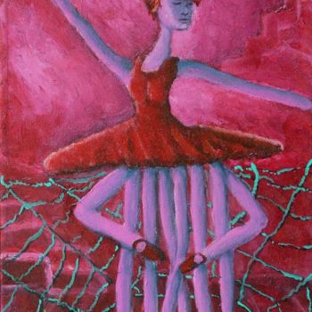 Pintura titulada "eight-legged-ballar…" por Tawes, Obra de arte original, Acrílico