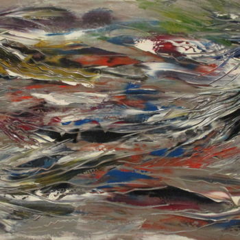 Painting titled ""SEAWEED"" by Sergeys Balura, Original Artwork, Oil