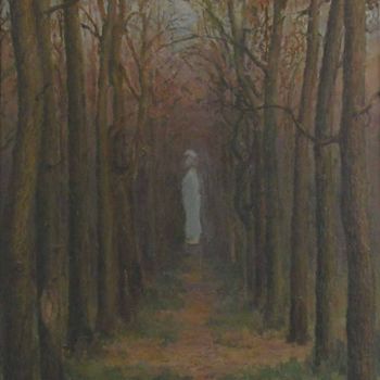 Peinture intitulée "The path" par Sergei Kovalenko, Œuvre d'art originale, Autre