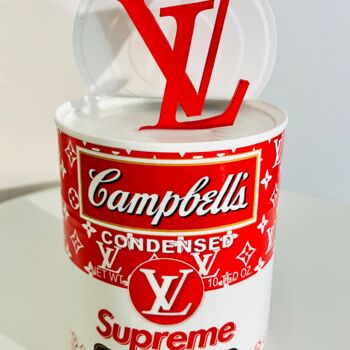 "Suprême Spup" başlıklı Heykel Ted Pop Art tarafından, Orijinal sanat, Paslanmaz Çelik