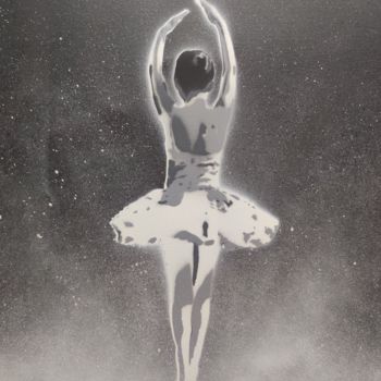 "La danseuse étoile" başlıklı Tablo Galerie Teejo tarafından, Orijinal sanat, Sprey boya