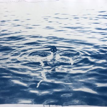 Фотография под названием "Le plongeon" - Thomas Reveau, Подлинное произведение искусства, Пленочная фотография