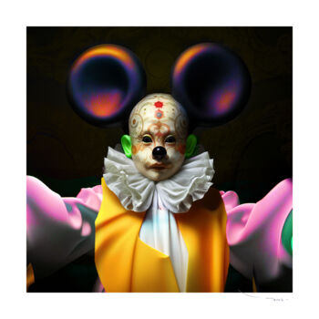 绘画 标题为“Tehos - The mouse p…” 由Tehos, 原创艺术品, 操纵摄影