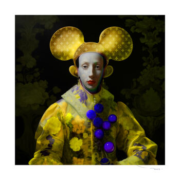 Printmaking titled "Tehos - The mouse p…" by Tehos, Original Artwork, Manipulated Photography