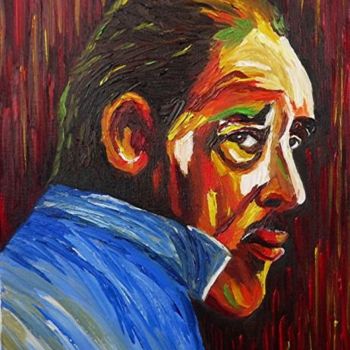 Pittura intitolato "Duke Ellington" da Tekkamaki, Opera d'arte originale, Olio