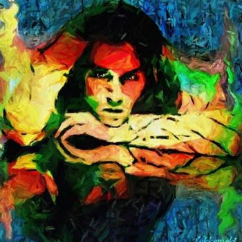 Digitale Kunst getiteld "Johnny Depp" door Tekkamaki, Origineel Kunstwerk, Anders