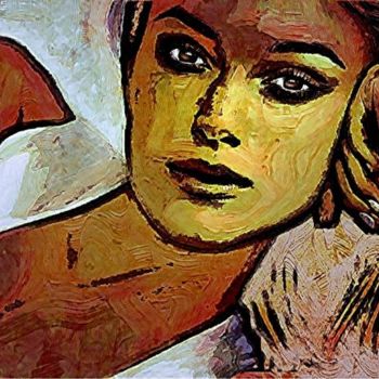 Digital Arts titled "Keira Knightley" by Tekkamaki, Original Artwork, Other