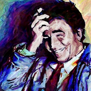 Digitale Kunst getiteld "Peter Falk" door Tekkamaki, Origineel Kunstwerk, Anders