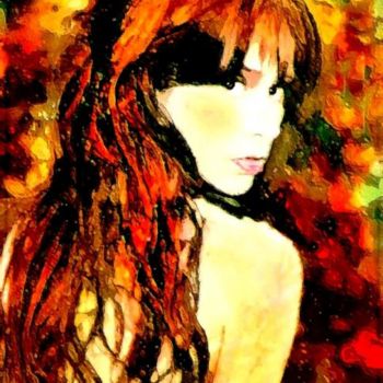 Digital Arts titled "Jennifer Love Hewitt" by Tekkamaki, Original Artwork, Other