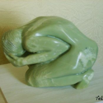 Escultura titulada "Pierre et ses états…" por Tekkamaki, Obra de arte original, Piedra