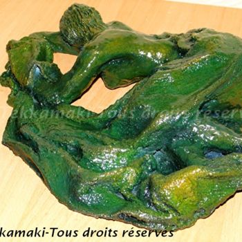 Sculpture titled "Le Drap" by Tekkamaki, Original Artwork, Mixed Media