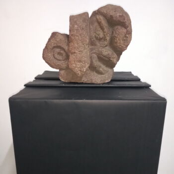 Escultura intitulada "Sin título." por Teófilo Reyes, Obras de arte originais, Pedra