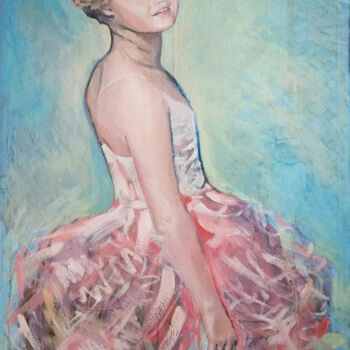 Malarstwo zatytułowany „Балеринка” autorstwa Terdolla, Oryginalna praca, Olej