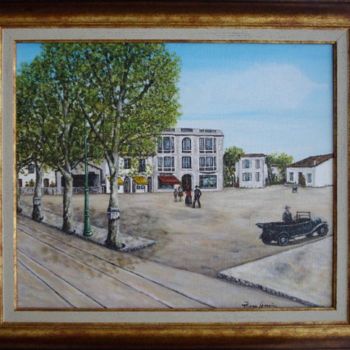 Painting titled "Place de gaulle Cag…" by Térégia, Original Artwork
