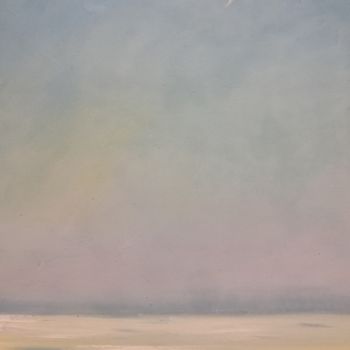 Картина под названием "Вечер" - Екатерина Терентьева, Подлинное произведение искусства, Масло Установлен на Деревянная рама…