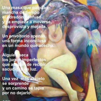 Ambacht getiteld "Aborto de Teresa Pa…" door Teresa Palazzo Conti  (Poemas), Origineel Kunstwerk