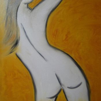 Pintura intitulada ""Ser Mulher..."" por Maria Teresa Duarte, Obras de arte originais