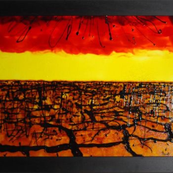 Malerei mit dem Titel "Deserto" von Teresa Martins, Original-Kunstwerk