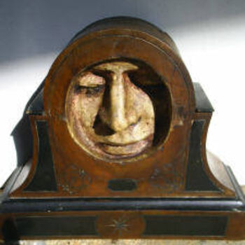 Sculpture titled "clock-face" by Teresa Mills, Original Artwork
