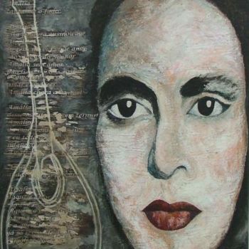Pittura intitolato "DIVA DO FADO" da Teresa Nery, Opera d'arte originale