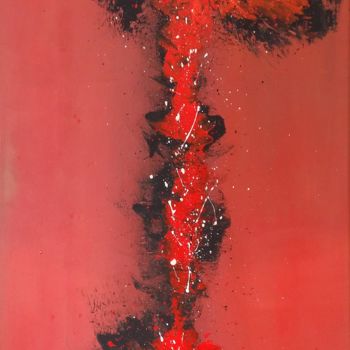 Malerei mit dem Titel ""dream of a storm"" von Tereza Vrdoljak, Original-Kunstwerk, Acryl