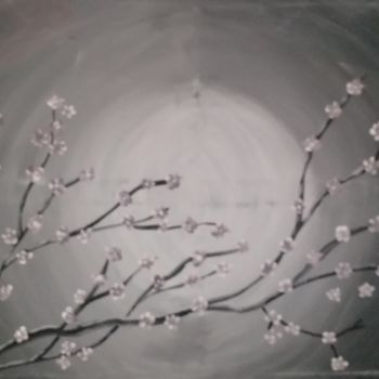 Malarstwo zatytułowany „Sakura” autorstwa Sergo Ter-Ner Ter-Nersesov, Oryginalna praca, Akryl
