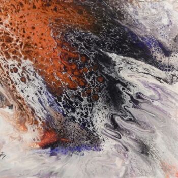 Картина под названием "Surge" - Terrance Longtin, Подлинное произведение искусства, Акрил