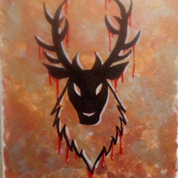 Painting titled "Vendigo" by Tessy Art, Original Artwork, Acrylic