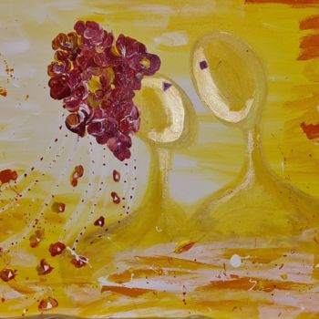 Peinture intitulée "Be my girl, Sunshine" par Tetiana Boliu, Œuvre d'art originale, Acrylique