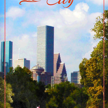 Digitale Kunst getiteld "Houston The Bayou C…" door Jim Sanders, Origineel Kunstwerk