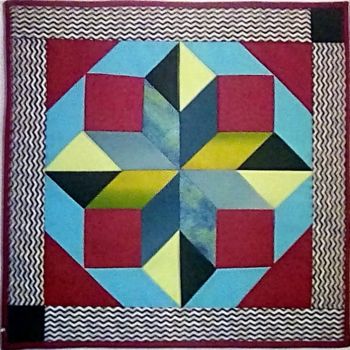 Arte textil titulada "Etoile" por Danièle Forte, Obra de arte original