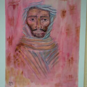 绘画 标题为“le berbere” 由Thach Thisanh, 原创艺术品, 油