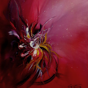 Pintura intitulada "Eléza" por Thaïs, Obras de arte originais, Acrílico