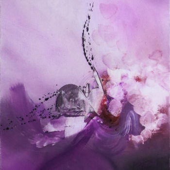 Malarstwo zatytułowany „Zeny” autorstwa Thaïs, Oryginalna praca, Akryl Zamontowany na Drewniana rama noszy
