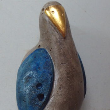 "Oiseau gris aux ail…" başlıklı Heykel Jean-Pierre Thaurenne tarafından, Orijinal sanat, Taş