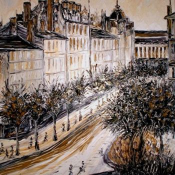 Painting titled "LES BROTTEAUX" by Thierry Chanal, Original Artwork, Other