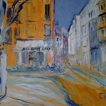 Painting titled "AU BON CRU (PLEIN S…" by Thierry Chanal, Original Artwork