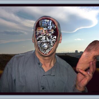 Digital Arts titled "Mr. Robototto" by The Mystic Otto Rapp, Original Artwork, Photo Montage